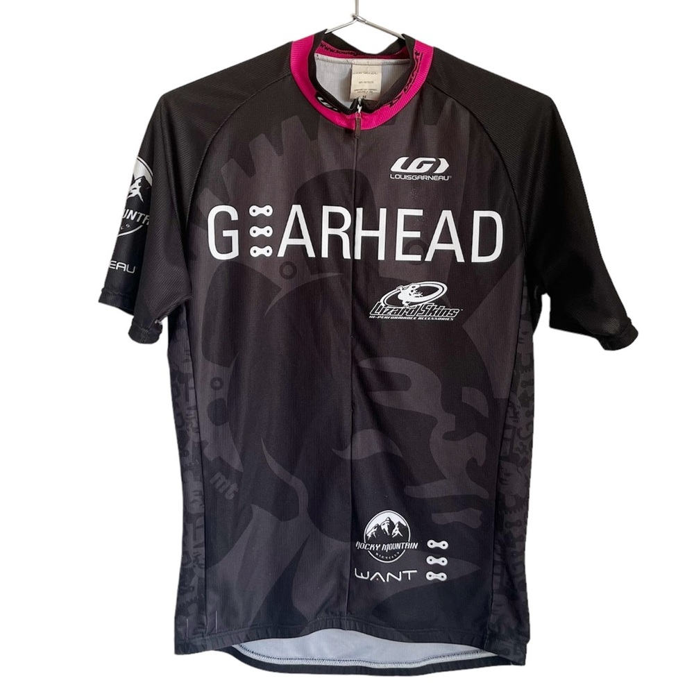 Garneau Cycling Jersey Racing Bicycling Gearhead